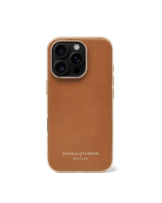 Aspinal Brown Iphone 16 Pro Case