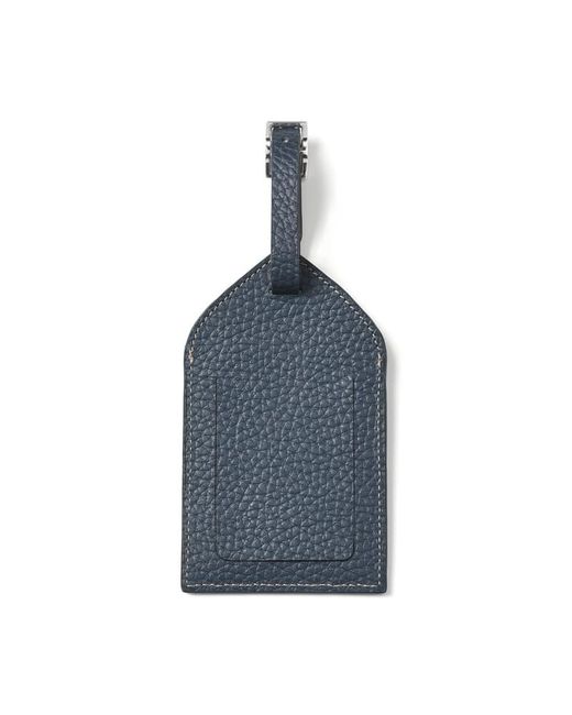 Aspinal Blue Luggage Tag