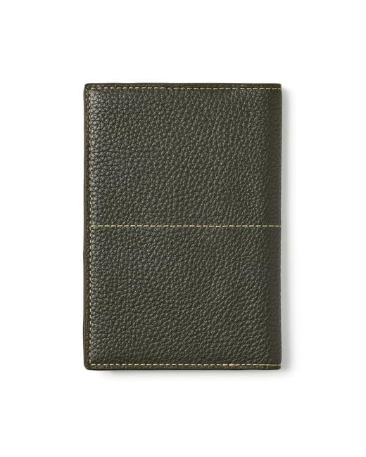 Aspinal Green Hudson Passport Cover