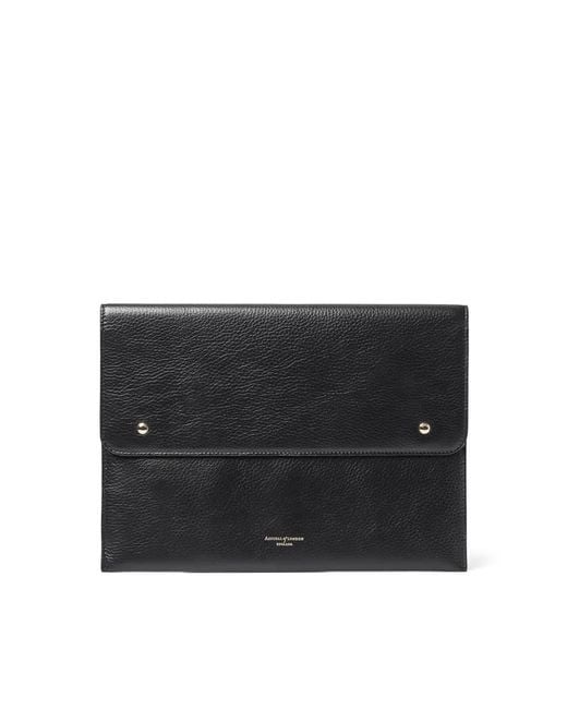 Aspinal Black 13-Inch Classic Laptop Case