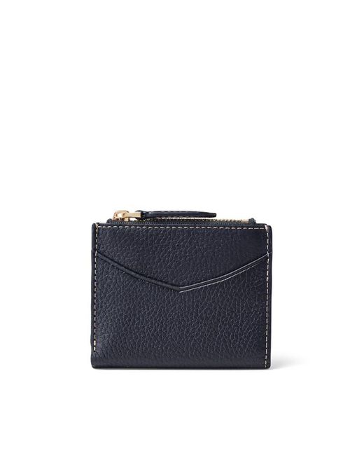 Aspinal Blue Hudson Multi-Use Pocket Wallet