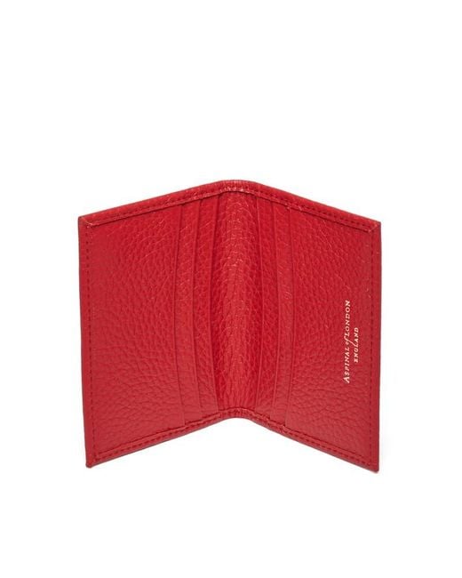 Aspinal Double Fold Credit Card Holder