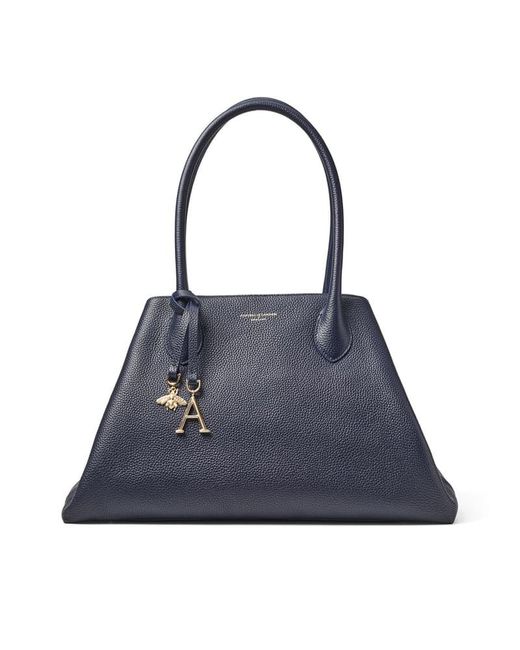 Aspinal Blue Large Paris Bag