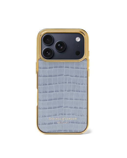 Aspinal Blue Iphone 17 Pro Case