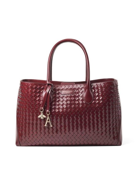 Aspinal Red Tote Bag