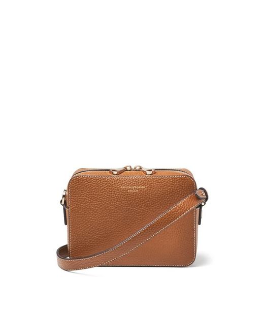 Aspinal Brown 3 Piece Flight Collection: Cabin Case, Backpack & Crossbody Bag