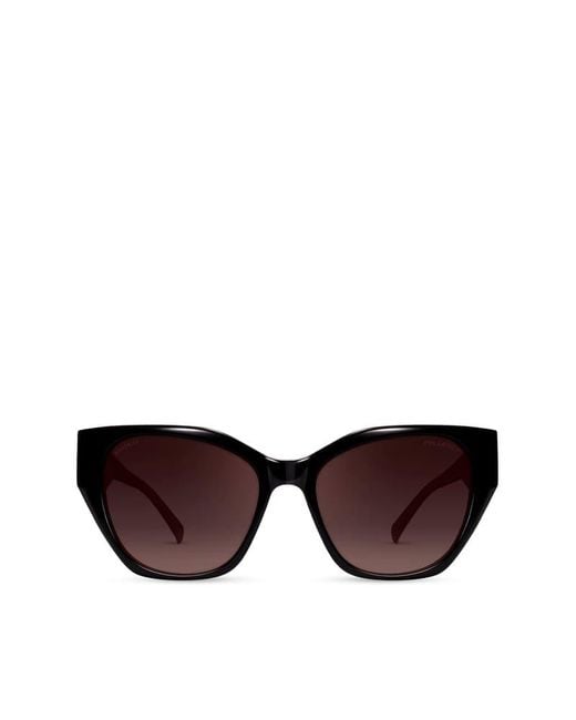 Aspinal Purple Ivy Cat-Eye Sunglasses