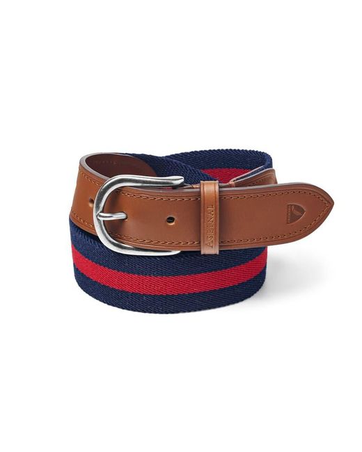 Aspinal Multicolor Webbing Belt for men