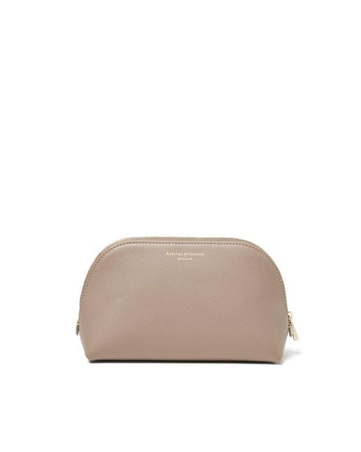Aspinal Gray Classic Makeup Case