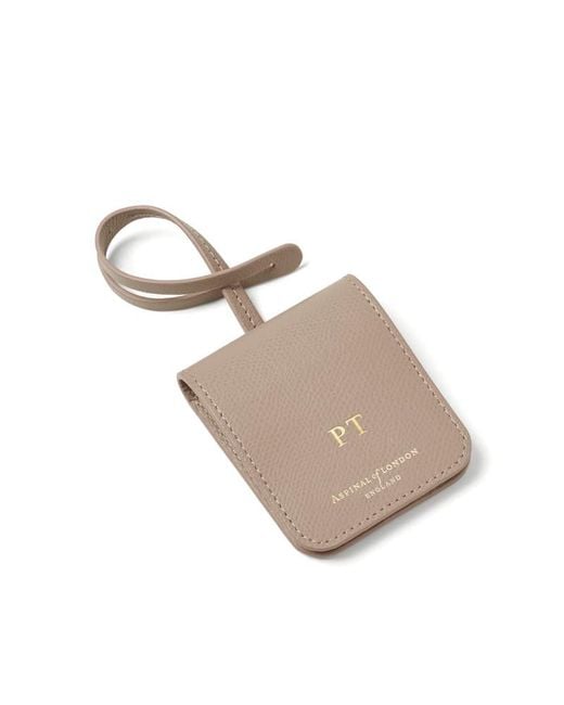 Aspinal Natural Travel Luggage Tag