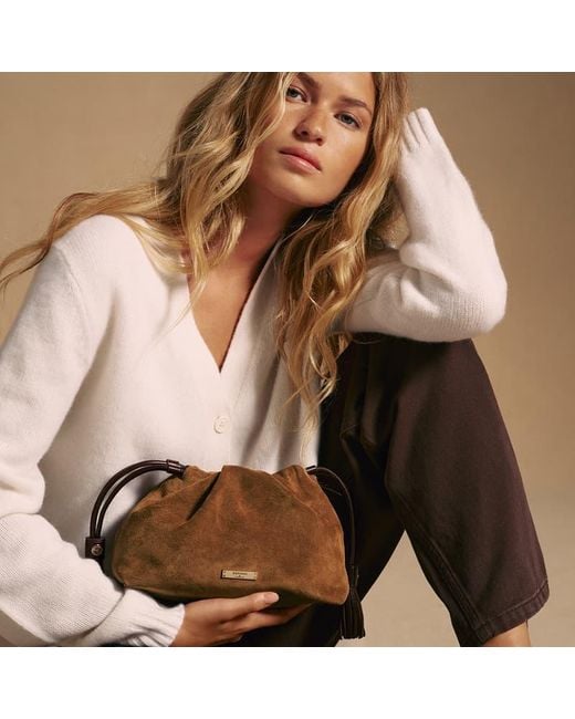 Aspinal Brown Soho Midi Crossbody