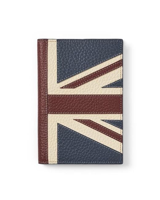 Aspinal Blue Passport Cover