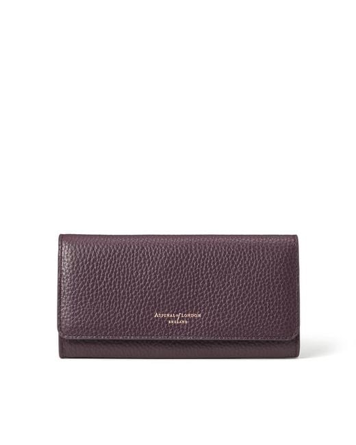 Aspinal Purple Essential Wallet
