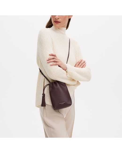 Aspinal Natural Hudson Crossbody Pouch