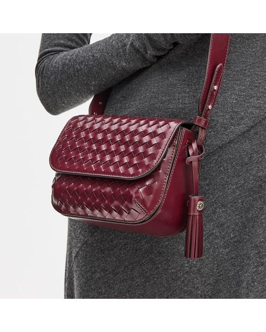 Aspinal Purple Ella Crossbody