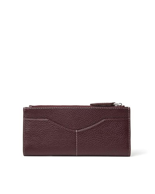 Aspinal Purple Large Hudson Wallet
