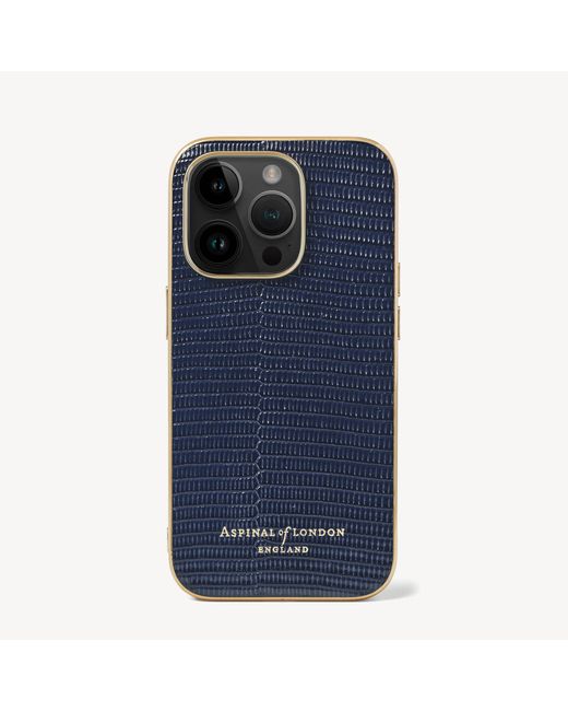 Aspinal of London Iphone 14 Pro Case in Blue | Lyst