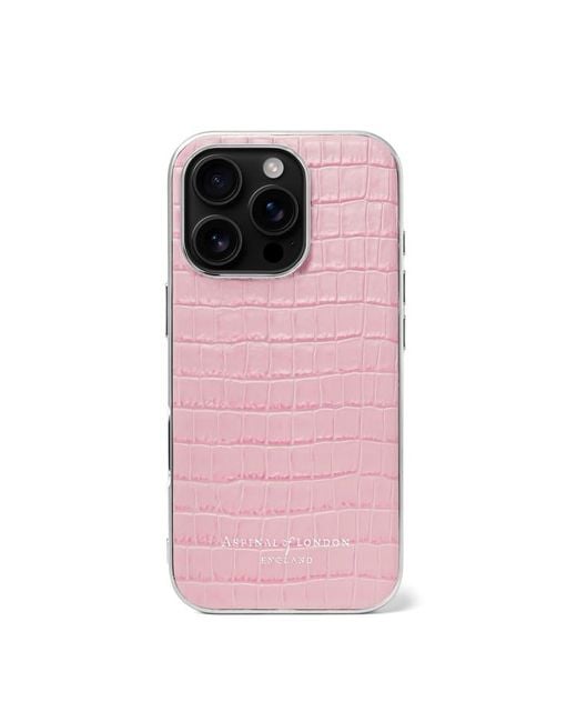 Aspinal Pink Iphone 16 Pro Case