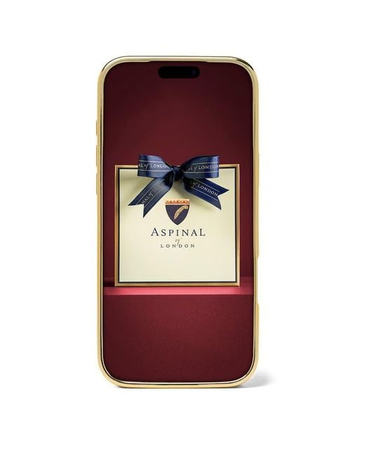 Aspinal Red Iphone 17 Pro Max Case