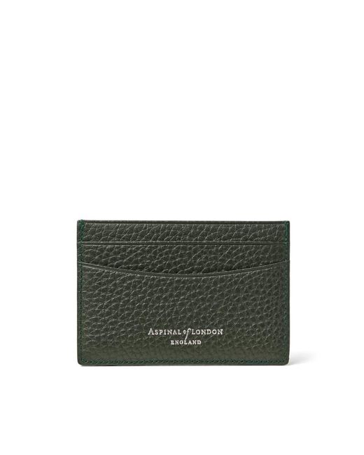 Aspinal Green Slim Credit Card Holder