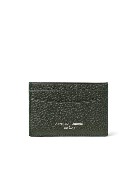Aspinal Green Slim Credit Card Holder