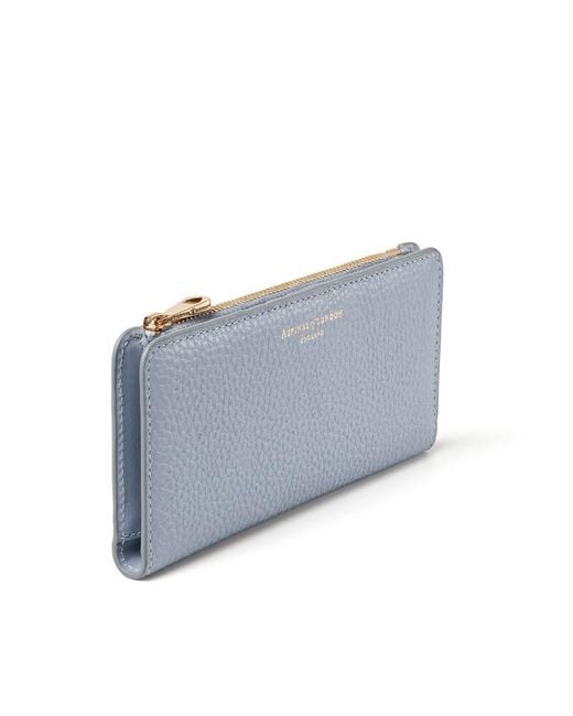 Aspinal Gray Mayfair Large Credit Card Wallet