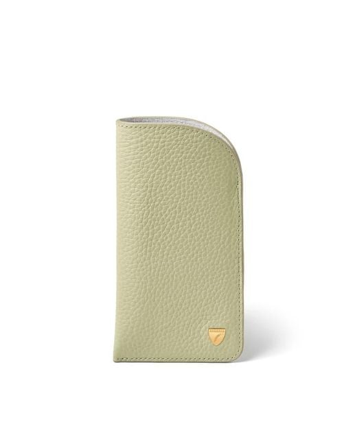 Aspinal Green Glasses Case