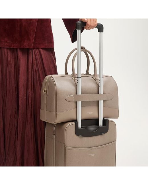 Aspinal Natural Connaught Flight Work Bag