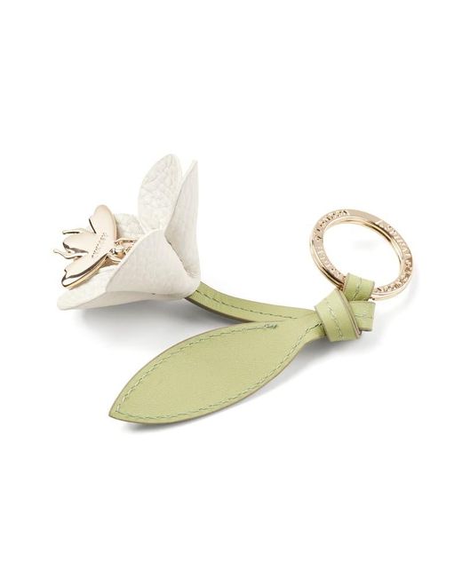 Aspinal Metallic Wildflower & Bee Keyring