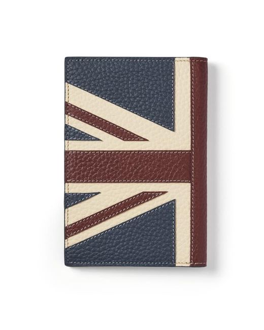 Aspinal Blue Passport Cover