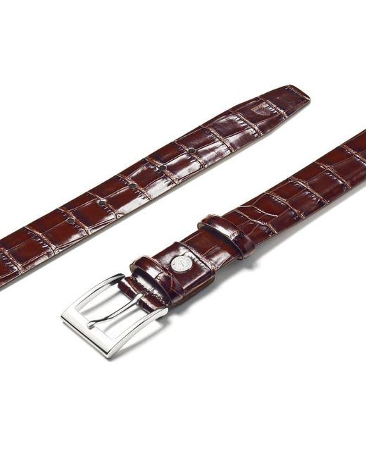 Aspinal Brown Classic Belt for men