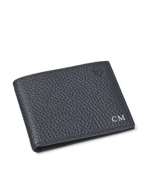 Aspinal Gray Billfold Rfid Wallet for men