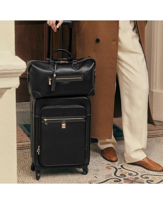 Aspinal Black Hudson Bag