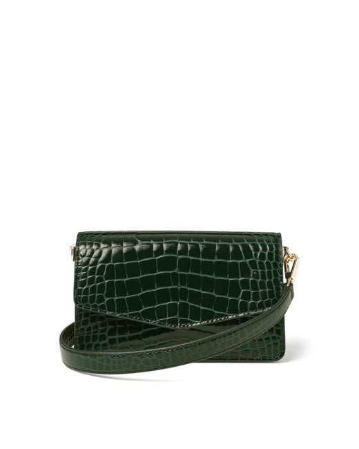 Aspinal Green Eliza Clutch