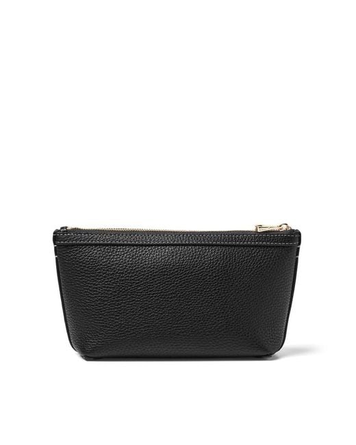 Aspinal Black Hudson Small Pouch