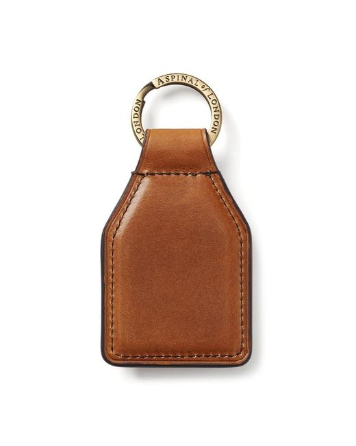 Aspinal Brown Shield Plaque Keyring