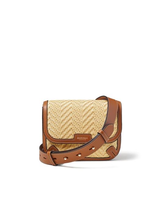 Aspinal Brown Ella Crossbody Bag