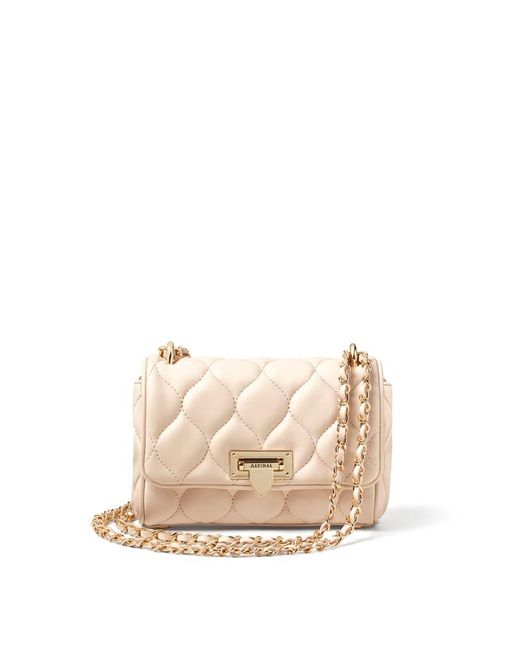 Aspinal Natural Micro Lottie Crossbody