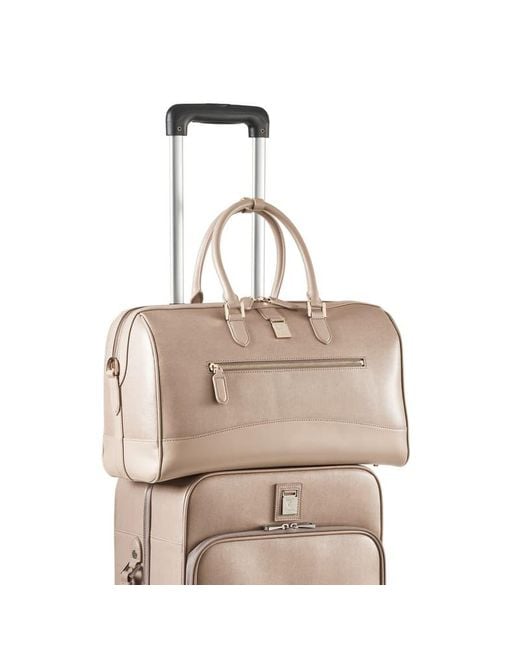 Aspinal Natural Connaught Flight Work Bag