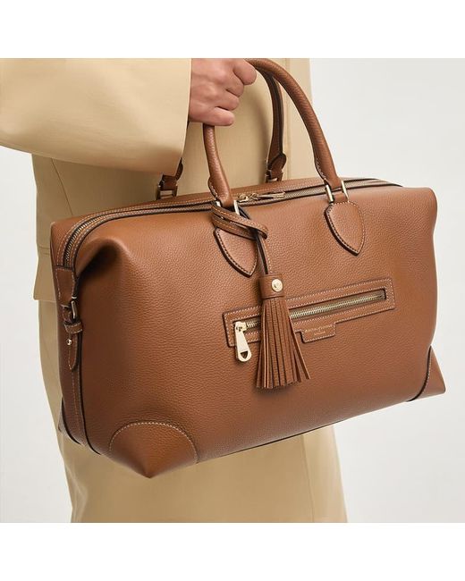 Aspinal Brown Hudson Bag