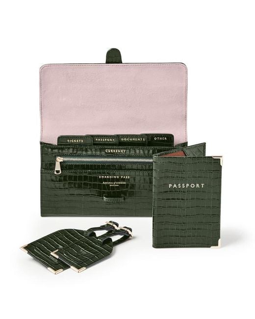 Aspinal Green Travel Collection