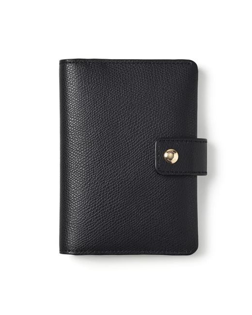 Aspinal Black Duo Passport Cover