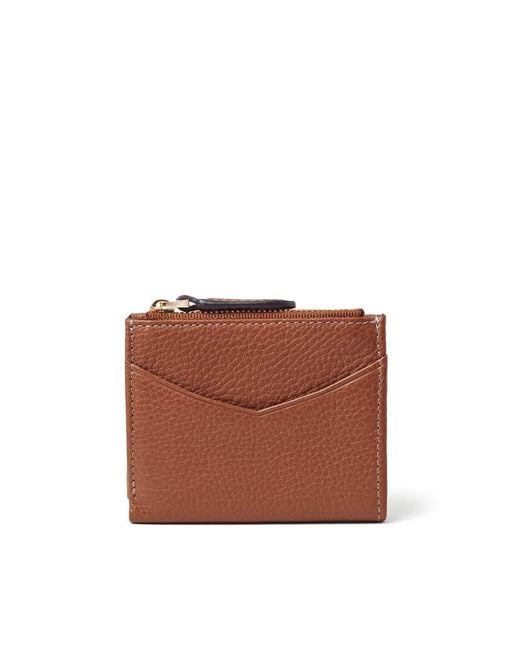 Aspinal Brown Hudson Multi-Use Pocket Wallet