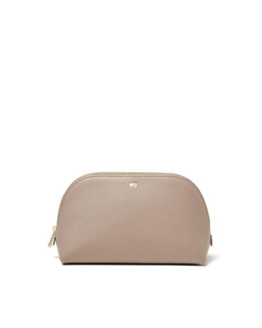 Aspinal Gray Classic Makeup Case