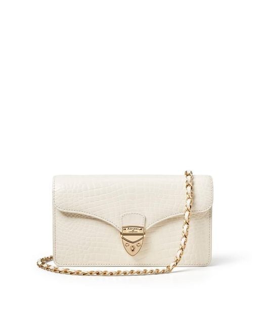 Aspinal Natural Mayfair Clutch