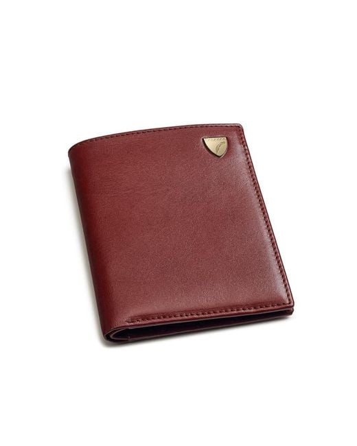 Aspinal Credit Card Wallet With Notes Pocket for men