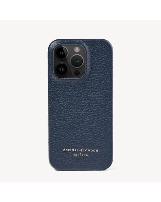 Aspinal of London Leather Iphone 14 Pro Case in Blue | Lyst Australia