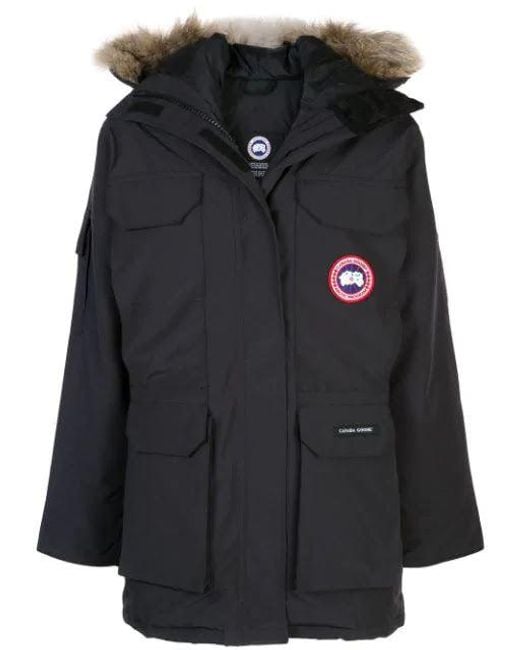Canada Goose Women Expedition Parka Heritage in Black | Lyst