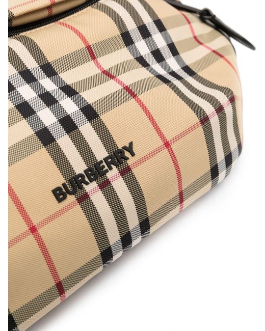 Burberry Men's Sonny Check Crossbody Bag