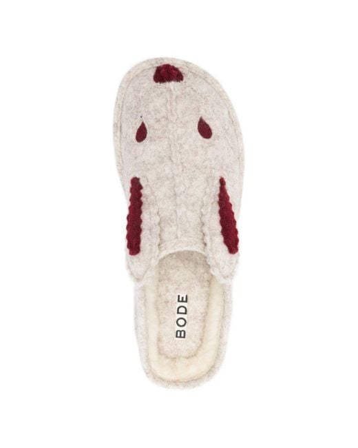 Bode Pink Rabbit Slipper for men
